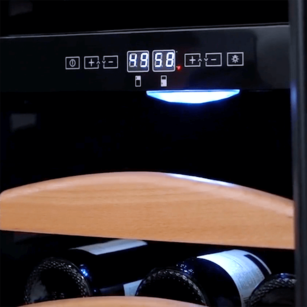 Whynter 28 bottle Dual Temperature Zone Built-In Wine Refrigerator