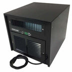 Breezaire WKL 1060 140 cu.ft. Wine Cellar Fridge - Black Unit Angled View