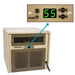 Breezaire WKL 1060 Wine Cellar System 140 cu.ft. - Sentry III Controls Close up View 