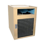 Breezaire WKL 6000 Wine Cellar System 1500 cu.ft. - Beige Unit Rear View Studio Image