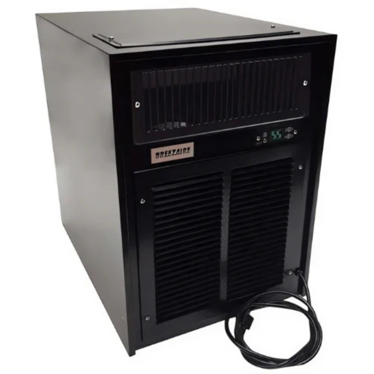 Breezaire WKL 6000 Wine Cellar System 1500 cu.ft. - Black Unit Front View