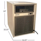 Breezaire WKL 8000 Wine Cellar System 2000 cu.ft. - Beige Unit with Dimensions