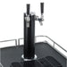 Danby 5.4 cu. ft. Dual Tap Kegerator – Keg Cooler - 2 taps tower drip with tray rail