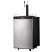 Danby 5.4 cu. ft. Dual Tap Kegerator – Keg Cooler - front right view closed door