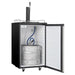 Danby 5.4 cu. ft. Single Tap Kegerator - front left view with half keg inside open door