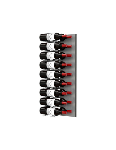 Fusion Wine Wall Rack 3FT (Label Out) - Alumasteel (9 - 27 Bottles)