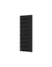 Fusion Wine Wall Rack (Label Out) - Black Acrylic (9 - 27 Bottles)