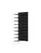 Fusion Wine Wall Rack (Label Out) - Black Acrylic (9 - 27 Bottles)