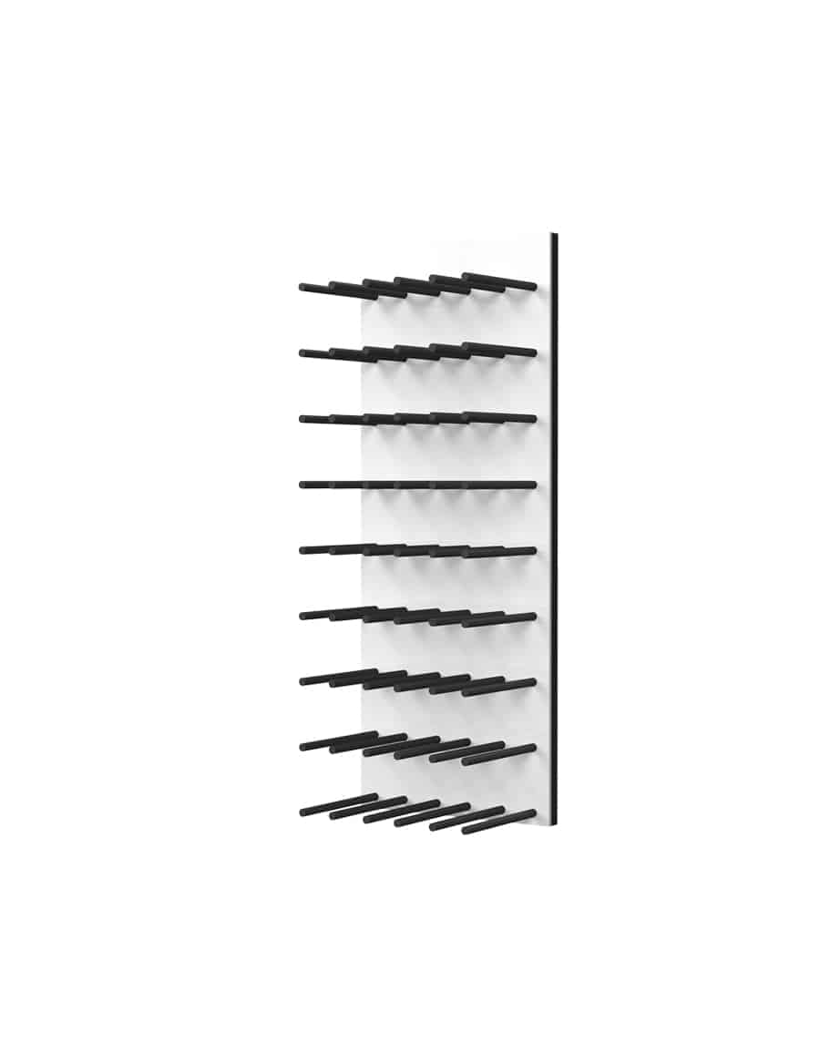 Fusion Wine Wall Rack 3FT (Cork Out) - White Acrylic (27 Bottles)