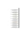 Fusion Wine Wall Rack 3FT (Cork Out) - White Acrylic (27 Bottles)