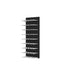 Fusion Wine Wall Rack 3FT (Cork Out) - Black Acrylic (27 Bottles)