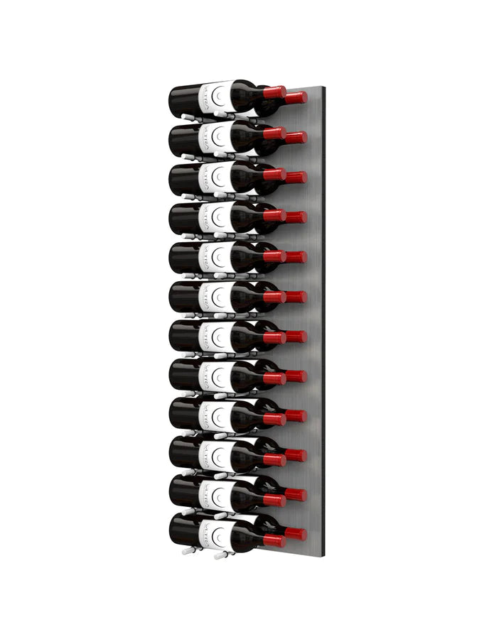 Fusion Wine Wall Rack 4FT (Label Out) - Alumasteel (12 - 36 Bottles)