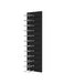 Fusion Wine Wall Rack 4FT (Label Out) - Black Acrylic (12 - 36 Bottles)