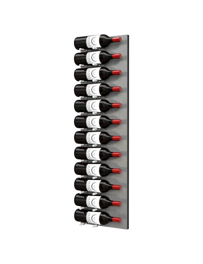 Fusion Wine Wall Rack 4FT (Label Out) - Alumasteel (12 - 36 Bottles)