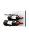 Fusion Wine Wall Panel (Label Out) - White Acrylic (3 To 9 Bottles)