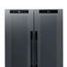 Luma Comfort 39 Can 12 Bottle Shadow Series Dual Zone Fridge – 20" - Close up view of the Controls - Front View