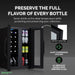 Luma Comfort 39 Can 12 Bottle Shadow Series Dual Zone Fridge – 20" - Preserve the full Flavor of every bottle