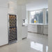 Newair 160 Bottle Dual Zone Wine Fridge – 27" Stainless Steel - Wine Fridge shown in the Kitchen