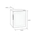 Newair 16 Bottle Shadow Series Freestanding Wine Fridge – 16.9" Black - Fridge Dimensions Shown