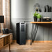 Newair 18 Bottle Shadow-T Series Wine Fridge – 10.75" Black - Fridge shown in the living room