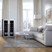 Newair 24-Bottle Dual Zone Wine Fridge – 20" Steel French Door - Wine Fridge shown in the Living Room 