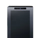 Newair 24 Bottle Shadow Series Wine Fridge – 16.9" Black - Close up view of the controls