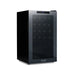 Newair 24 Bottle Shadow Series Wine Fridge – 16.9" Black - Front View Studio Image