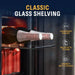 Newair 24" Dual-Zone Wine & Beverage Cooler – Stainless Steel - Classic Glass Shelving Shown