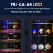 Newair 24" Dual-Zone Wine & Beverage Cooler – Stainless Steel - Tri Color Lighting Options