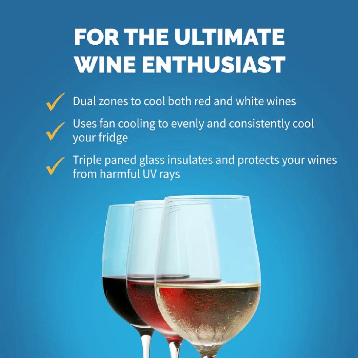 Newair 29 Bottle Dual Zone Wine Fridge – 15" Black Stainless Steel - For the ultimate wine enthusiast