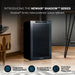 Newair 33 Bottle Shadow Series Dual Zone Wine Fridge – 19.5" Black - Shadow Series - Value Protected - Luxury Reflected