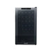 Newair 34 Bottle Shadow Series Wine Fridge – 18.7" Black - Front View Studio Image - Closed