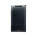 Newair 34 Bottle Shadow Series Wine Fridge – 18.7" Black - Front View Studio Image - Empty Inside