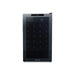 Newair 51 Bottle Shadow Series Wine Fridge – 19.5" Black - Front View Studio Image - Closed