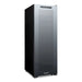Newair 56 Bottle Shadow Series Dual Zone Wine Fridge – 16.9" Black - Front Left View Studio Image - Empty - Closed