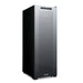 Newair 62 Bottle Shadow Series Freestanding Wine Fridge – 16.9" Black - Front Left View Studio Image - Empty - Closed
