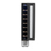 Newair 7 Bottle Built In Wine Fridge – 5.9" Stainless Steel - Front View - Empty Inside - Open Door