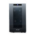 Newair 8 Bottle Shadow-T Series Wine Fridge – 10.2" Black - Front View - Loaded