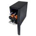 Newair 8 Bottle Shadow-T Series Wine Fridge – 10.2" Black - Top View with Wines shown - Opened
