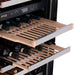 Newair ESTATE 160 Bottle Wine Fridge – 29" Stainless Steel - Display Shelf Adjusted