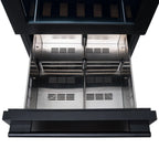 Newair ESTATE 24" Premium Dual Zone Wine Fridge & Beverage Center - Top View of the Fridge Cabinet