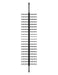 Floor-to-Ceiling Mounted Wine Rack Display - 2-Sided (126 Bottles)
