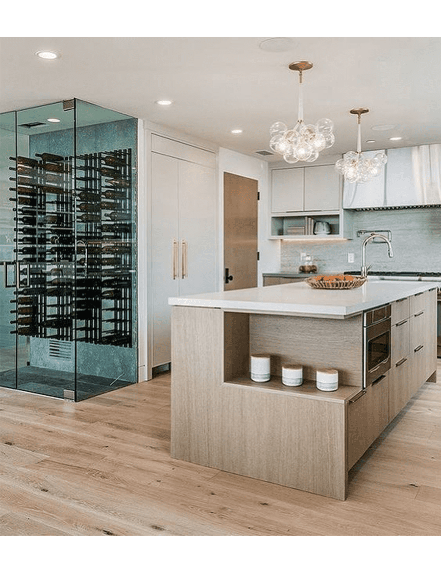 Ultra Wine Racks Straight Wall Rails 3FT Metal Wine Rack 9