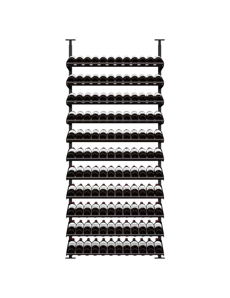 Ultra Wine Racks Showcase Standard Display Kit (121 Bottles)
