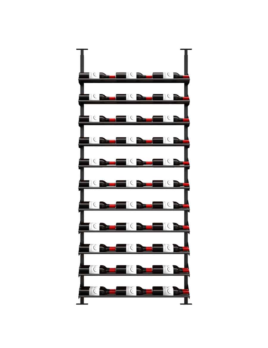 Ultra Wine Racks Showcase Standard Horizontal Kits (66 - 99 Bottles)