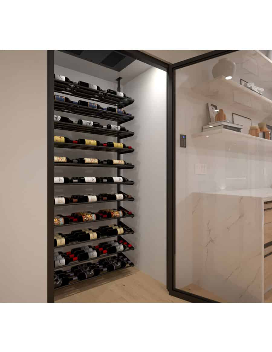 Ultra Wine Racks Showcase Standard Horizontal Kits (66 - 99 Bottles)