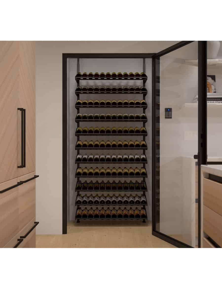 Ultra Wine Racks Showcase Standard Display Kit (121 Bottles)