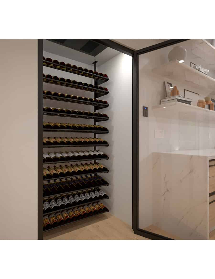 Ultra Wine Racks Showcase Standard Display Kit (121 Bottles)