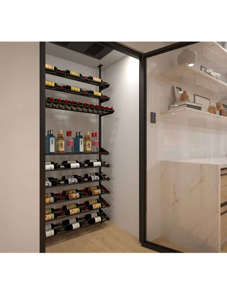 Ultra Wine Racks Showcase Featured Exhibition Kit (60-80 Bottles)