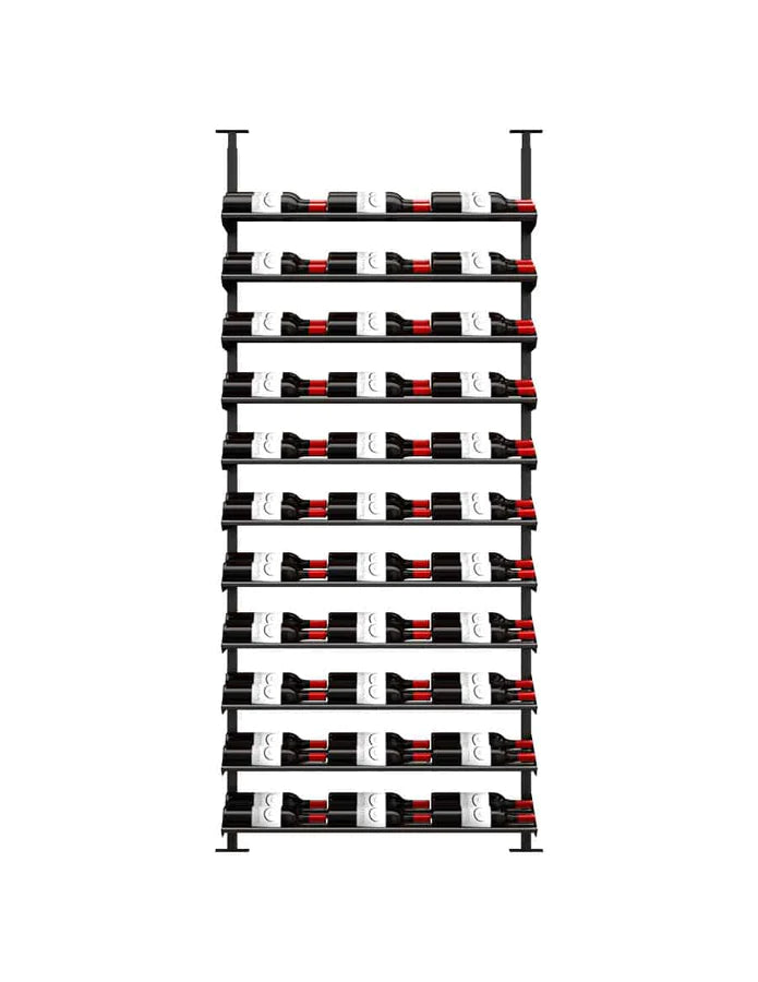 Ultra Wine Racks Showcase Standard Cascade Kits (66 - 99 Bottles)